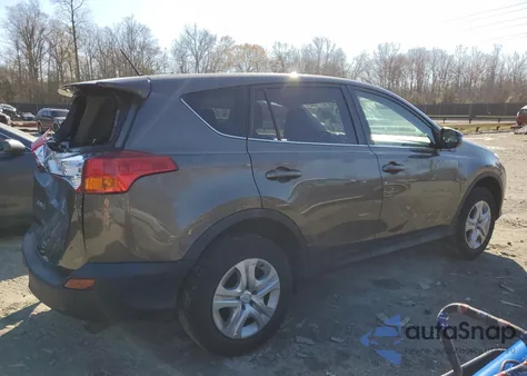 2015 Toyota Rav4 Le from USA, damaged, VIN 2T3ZFREV9FW145847